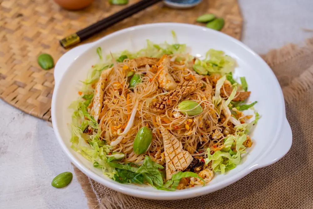 娘惹臭豆炒米粉 Stir-fried Nyonya Petai Meehoon